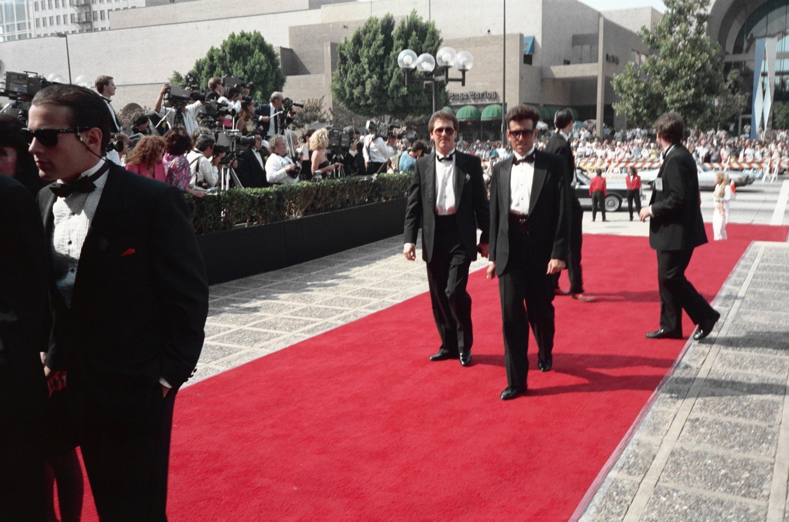 Red carpet arrival